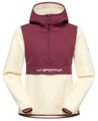 La Sportiva GUIDANCE SHERPA HOODY WOMEN Hanorac Chalk/Redwood L