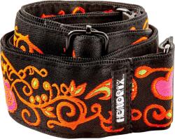 Dunlop JH23 Hendrix Blacklight Monterey Orange Textil gitár heveder (JH23)