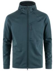 Fjällräven Abisko Grid Fleece Hoodie Men Hanorac Mountain Blue XL