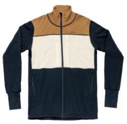Devold Egga Grid Merino Jacket Men Hanorac 707B WHEAT/RAW WHITE/INK S