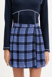 Tommy Jeans szoknya sötétkék, mini, harang alakú, DW0DW21460 - sötétkék M