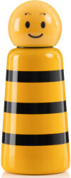 Lund London Skittle Mini Acél Kulacs 300ml Bumble Bee - BPA Mentes, Duplafalú Hőszigetelés, 24 Órán Át Hidegen és 12 Órán Át Melegen Tart