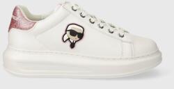 KARL LAGERFELD bőr sportcipő KAPRI - fehér Női 40 - answear - 53 990 Ft