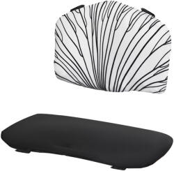 KinderKraft párna szett - Enock etetőszékhez fekete-fehér - babamarket