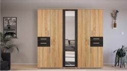Kiss Zsolt Gib Salon 4 - gardróbszekrény 200 cm - sonoma tölgy - canterbury