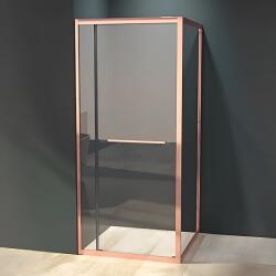 Water Fun Firenze || zuhanykabin Rose Gold 6mm 80 cm, NANO (ZRS-819) - waterfun