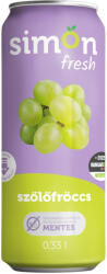 Simon Gyümölcs fresh szőlőfröccs szénsavas üditőital 330 ml - vegyesbolt