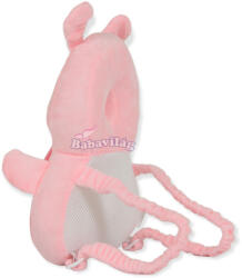  Babafejvédő esésgátló biztonsági párna hátizsák elefánt pink