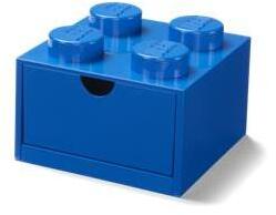 LEGO® Tárolódoboz íróasztalra, fiókos, LEGO "Brick 2x2", kék (L40201731) - tintasziget