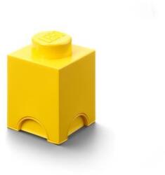 LEGO® Tárolódoboz, szögletes, LEGO, sárga (L40011732) - tintasziget
