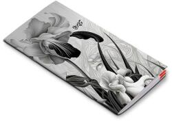 Realsystem Zsebnaptár REALSYSTEM zsebirka álló fehér lapos Szirmok 2026 (8011-52) - robbitairodaszer