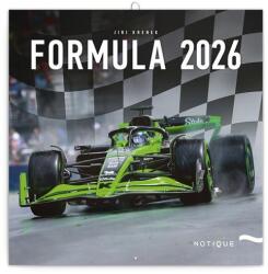 Realsystem Lemeznaptár REALSYSTEM 300x300mm Formula 2026 (6097-FO) - robbitairodaszer