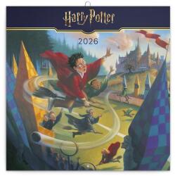 Realsystem Lemeznaptár REALSYSTEM 300x300mm Harry Potter 2026 (6096-HP) - robbitairodaszer