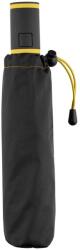 FARE Umbrelă Mini Style cu deschidere automată - Neagră / galbenă (FA5584-1000296793)