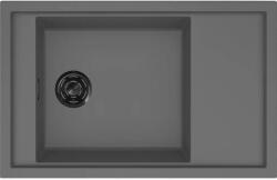 Elleci - Mosogatótálca Sintesi 305 K99 Concrete fekete tartozékokkal (LKS30599BKM)