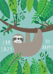 Art Galéria Lajhár lazy - vászonkép