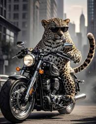 Art Galéria Vad motoros - vászonkép