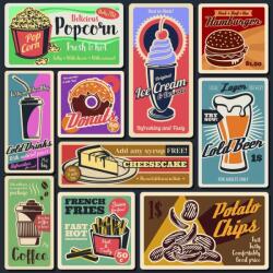 Art Galéria Retro kollázs - vászonkép