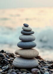 Art Galéria Kavics torony - vászonkép