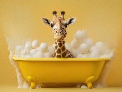 Art Galéria Egy kád fürdő - vászonkép