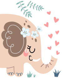 Art Galéria Elefántbébi - vászonkép