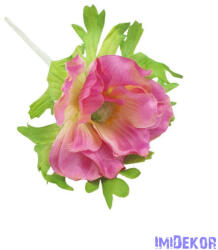  Anemone szálas selyemvirág 30cm - Cirmos Mályva