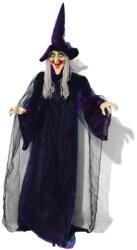  Halloween dekoráció animált figura - Boszorkány - 175cm (8331440D)