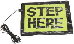  Halloween i dekorációkat aktiváló pad - Step here felirattal (83316109)