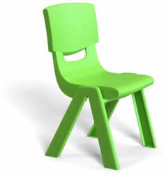 RFG Детски стол RFG Chico, пластмасов, с облегалка, 41 х 35 х 62 cm, зелен