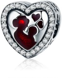 BeSpecial Charm argint 925 inimioara mama si copilul - Be in Love PST0122 (PST0122)