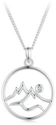 BeSpecial Colier argint cu munti (CZT0088)
