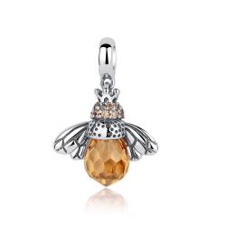 BeSpecial Charm argint 925 cu albinuta si zirconii - Be Nature PST0056 (PST0056)