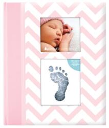 Pearhead - Caietul bebelusului cu amprenta cerneala pink (PHP62202)