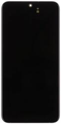 Samsung S906B Galaxy S22+ LCD дисплей + тъч единица + преден капак Phantom Black (сервизен пакет) (GH82-27500A)
