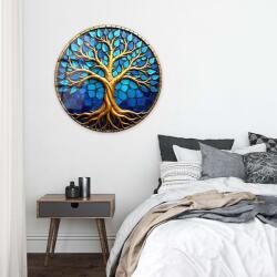Art gift Кръгло стъклено пано - Дървото на живота