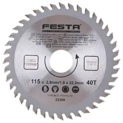 FESTA Диск за дърво FESTA SK 115/2.8/22.2 mm 40T 22300 (22300FE)