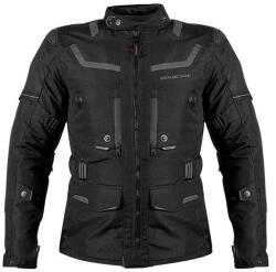 Nordcode Adventure Evo 24 Bărbătesc Geacă de motocicletă Cordura 4 Sezoane Waterproof Total Black NOR000JAC333 (NOR000JAC333)