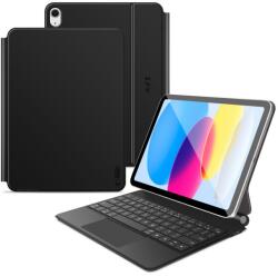 Tech-Protect Магнитен калъф с клавиатура за iPad 10 (10.9" 2022) / 11 (11" 2025) от Tech Protect Smartcase Magnetic+ - Черен (5906302363445)