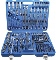 BGS technic Dugókulcskészlet Hatlapfejű 1/4" - 3/8" - 1/2" 214 db