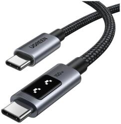 UGREEN Cablu de date si incarcare rapida UGREEN Uno USB-C to USB-C PD Fast Charging Cable, Negru, 1 m (UG-35501)