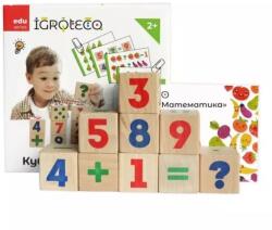 IGROTECO Fa kockák matematika tanuláshoz (900736) - jateknet