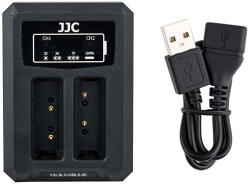 JJC DCH-BLS5UE USB Dual akkumulátor töltő Olympus BLS-1/5/50-hez (DCH-BLS5UE)