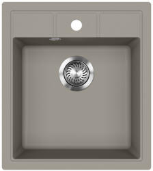 Evido Easy 45 gránit mosogató, 460 x 515 mm, platina (442124) - olmo