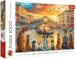 Trefl 1000 db-os puzzle - Kutyák Velencében (10944) (10944)