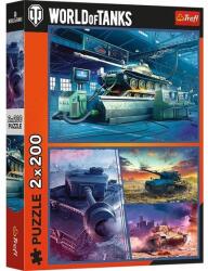 Trefl 2 x 200 db-os puzzle - World of Tanks (13346) (13346)