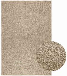 vidaXL ZIZUR bézs juta hatású beltéri és kültéri szőnyeg 120 x 170 cm 4010407 (4010407)