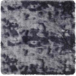 vidaXL sötétszürke hosszú szálú NAVARRA bozontos szőnyeg 160x160 cm 4102872 (4102872)