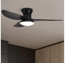 Brilagi - Ventilator LED tavan dimabil 30W 230V 3000-6500K negru + DO (BG1608)