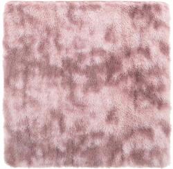 vidaXL poros rózsaszín hosszú szálú NAVARRA bozontos szőnyeg 200x200cm 4102881 (4102881)