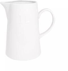 Gastro Kerámia tejeskanna, fehér, Űrtartalom: 1, 00 liter, Magasság: 185 mm, Hossz: 180 mm, Szélesség: 90 mm